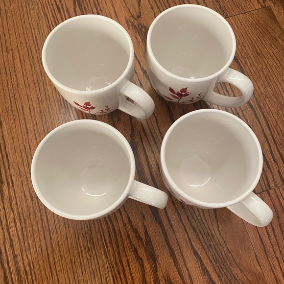KYOTO LEAVES Corelle 12 oz Round Mugs- set of 4 - Picture 4 of 5